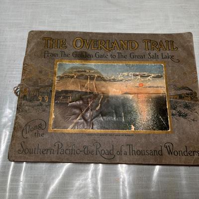 Lot 620 Early book on the Overland Trail