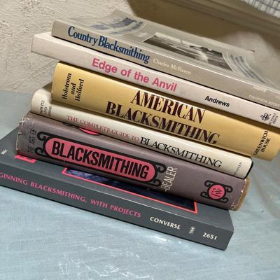 Lot 621 Books on Blacksmithing
