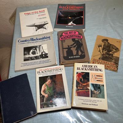Lot 621 Books on Blacksmithing