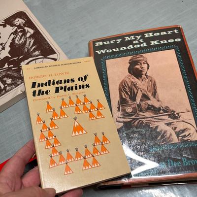 Lot 625 Native American history books