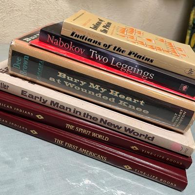 Lot 625 Native American history books