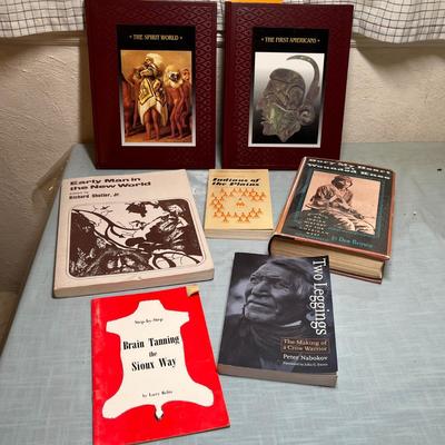 Lot 625 Native American history books