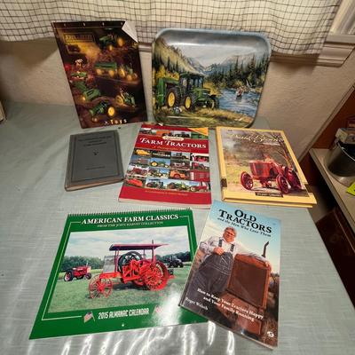 Lot 626 Tractor books and stuff