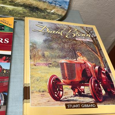 Lot 626 Tractor books and stuff