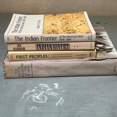 Lot 628 Books on Native Americans