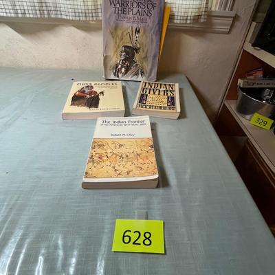 Lot 628 Books on Native Americans