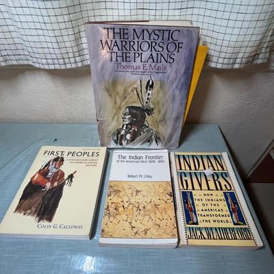 Lot 628 Books on Native Americans