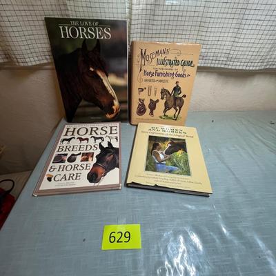 Lot 629 Books on Horses