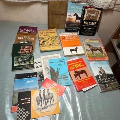 Lot 632 Horse books #3