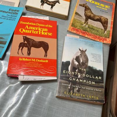 Lot 632 Horse books #3