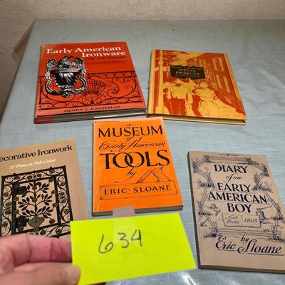 Lot 634 Books on Tools