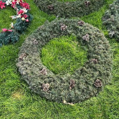 HUGE HOLIDAY WREATHS