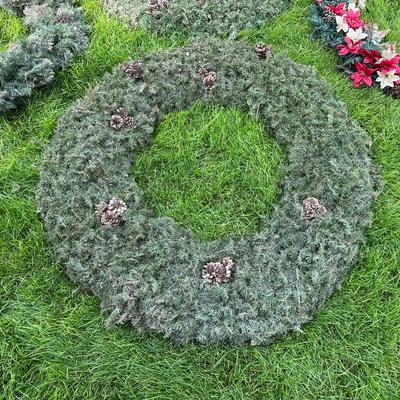 HUGE HOLIDAY WREATHS