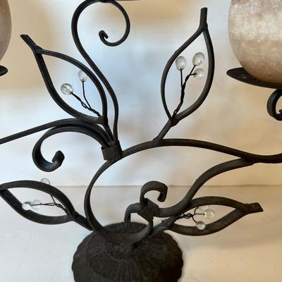 Lot 193. Metal Candle Stand