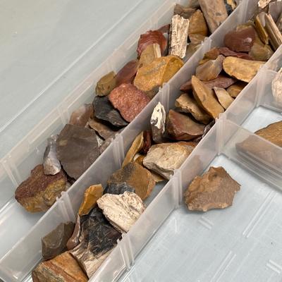 Lot 640 Box of rock samples