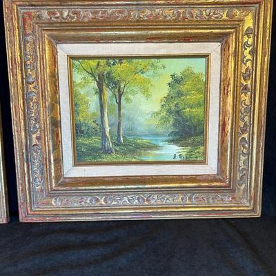 Lot 196. Pair of Oil Paintings