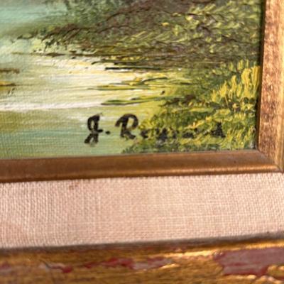 Lot 196. Pair of Oil Paintings