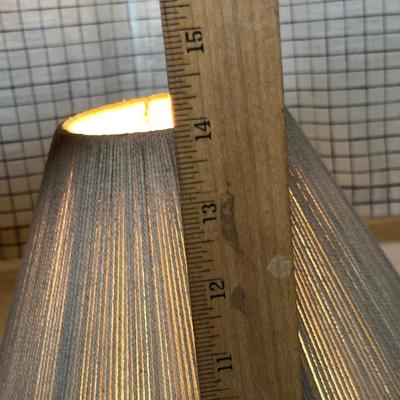 Lot 646 Lamp with rock samples