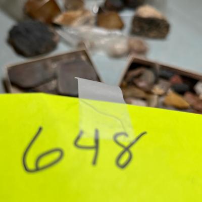 Lot 648 Rock specimines