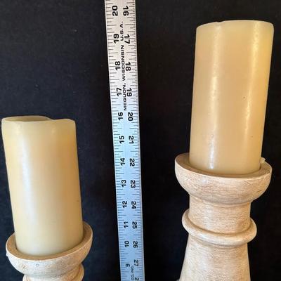 Lot 198. Pair of Candle Stands