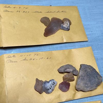 Lot 652 Unique rock specimines