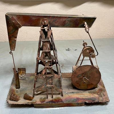 Lot 653 Oil Well music box