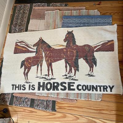 Lot 661 Welcome rugs