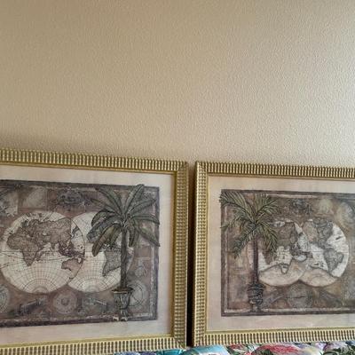 Lot 201. Pair of Map Prints