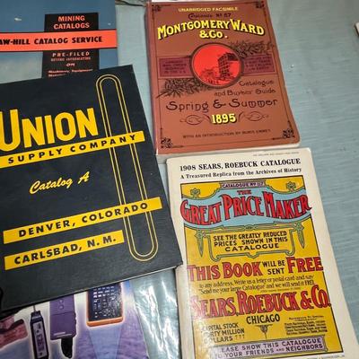 Lot 669 Vintage catalogs