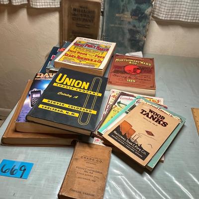 Lot 669 Vintage catalogs