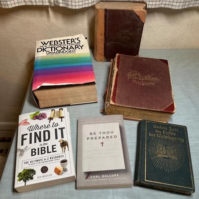 Lot 671 Dictionaries & other