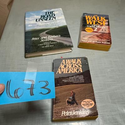 Lot 673 Peter Jenkins books