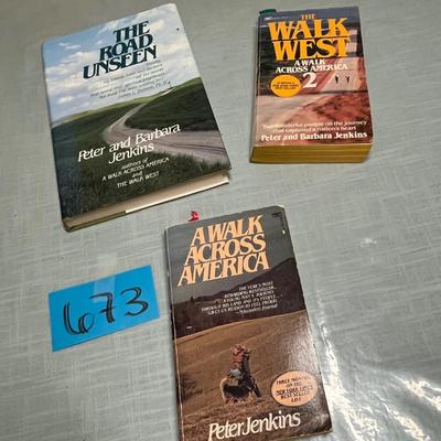 Lot 673 Peter Jenkins books