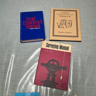 Lot 674 Surveying books