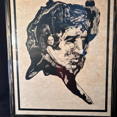 Lot 212. Framed Print