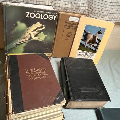 Lot 675 Books on animals
