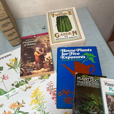 Lot 676 books on nature
