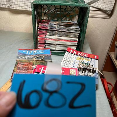 Lot 682 Horse magazines