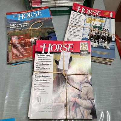 Lot 682 Horse magazines