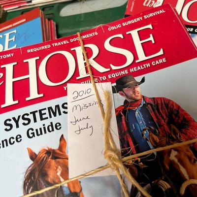 Lot 682 Horse magazines