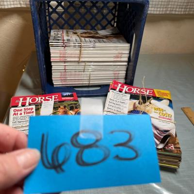 Lot 683 Horse magazines #2