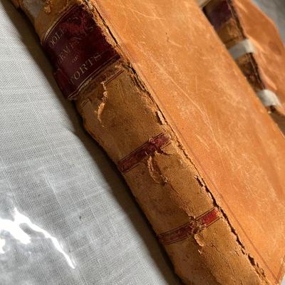 Lot 685 Antique Legal Books on Real Estate