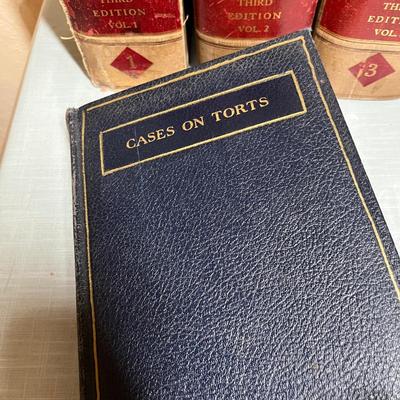 Lot 685 Antique Legal Books on Real Estate