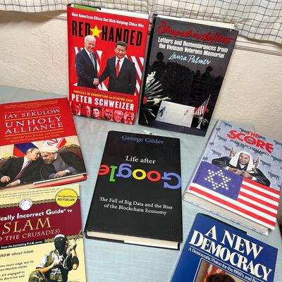 Lot 686 Books on Politics