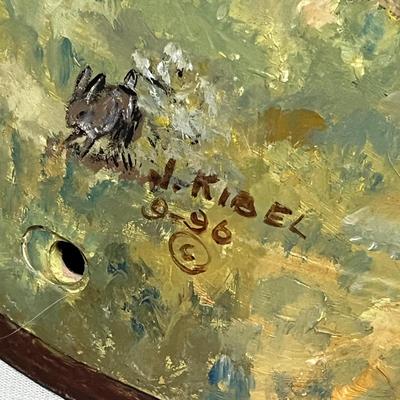 Lot 692 Painted Milk Can