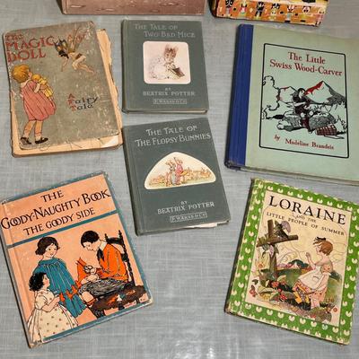Lot 698 Vintage Children's books