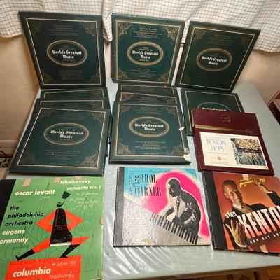 Lot 705 Boxed LP Records