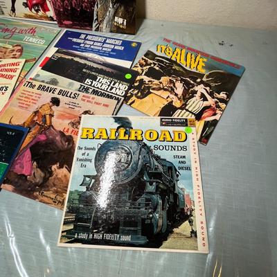 Lot 708 LP Records Various