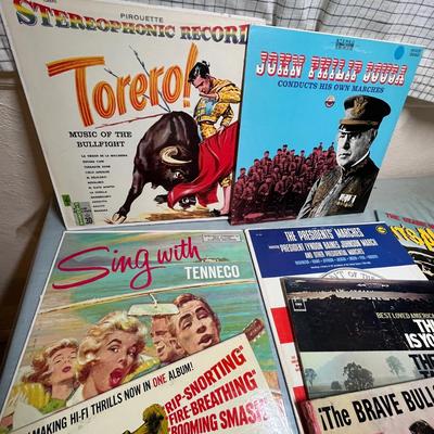 Lot 708 LP Records Various