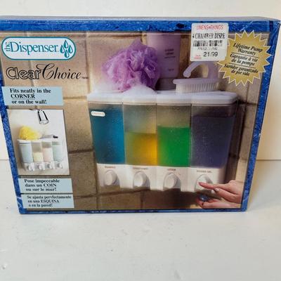 Lot 222. Shower Wall Mounted Soap Dispenser